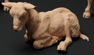 Bébé chèvre n° 4 de Animal den miniatures