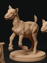 Bébé chèvre n° 2 de Animal den miniatures