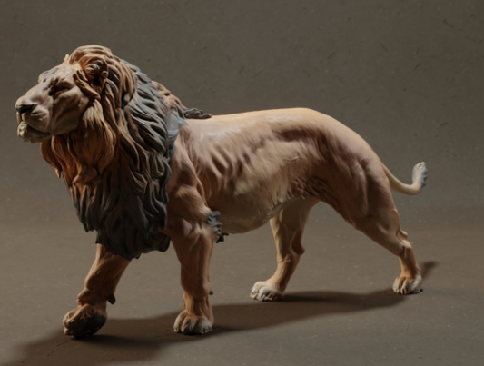 Lion de Animal Den Miniatures
