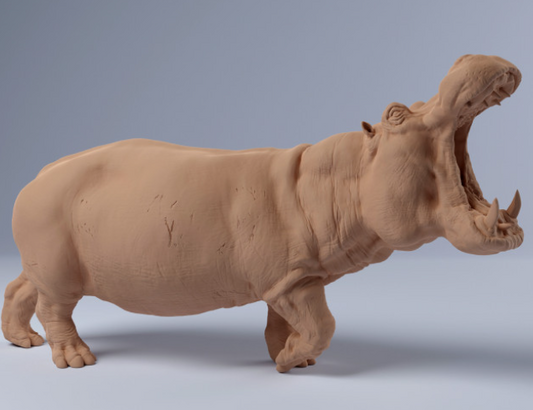 Hippopotame de Animal den miniatures