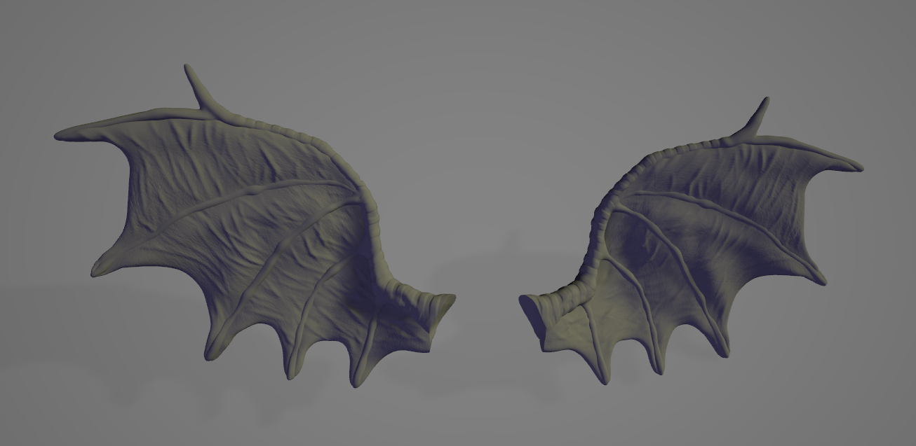 Ailes de dragon pour chevaux miniatures de Vulcan Forge Miniatures