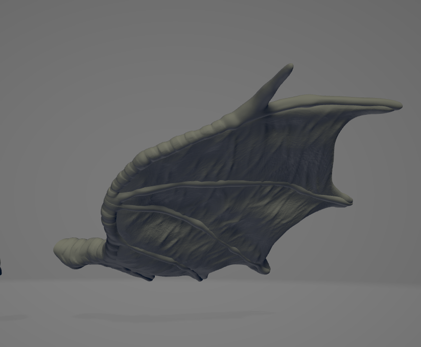 Drachen Flügel für Modellpferde von Vulcan forge miniatures