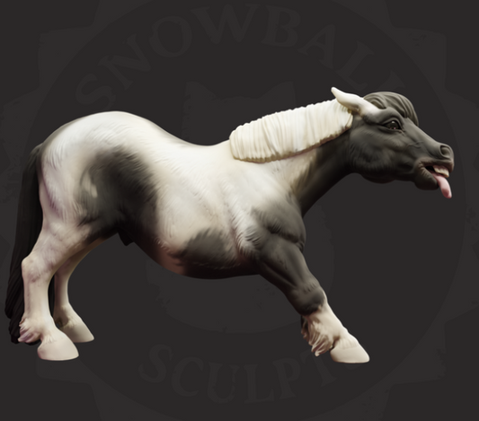 Bubbi, le poney Shetland effronté de Snowball Sculpts