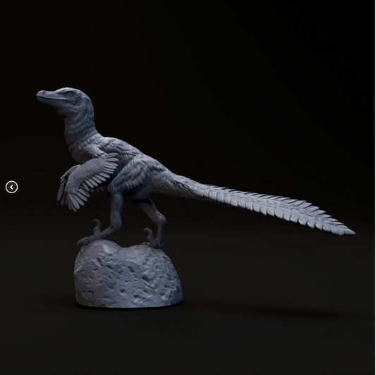 Vélociraptor par Dino et Chien