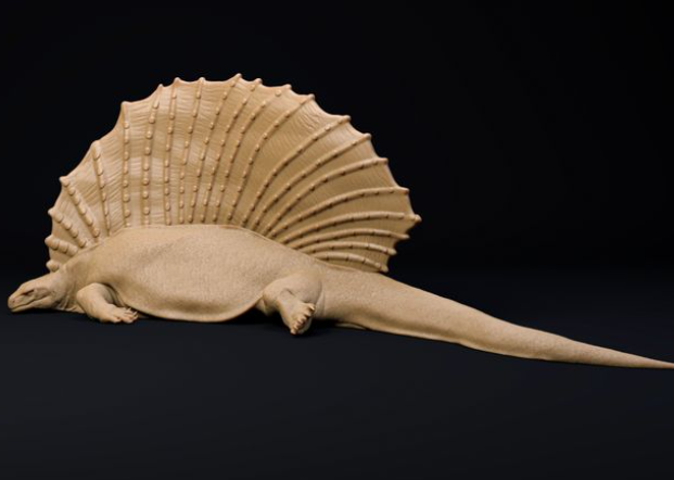Edaphosaurus von Dion and Dog