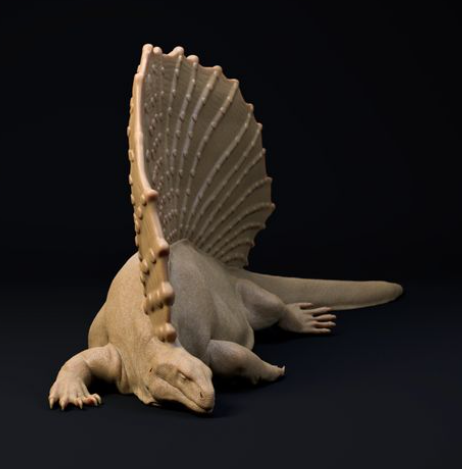 Edaphosaurus von Dion and Dog