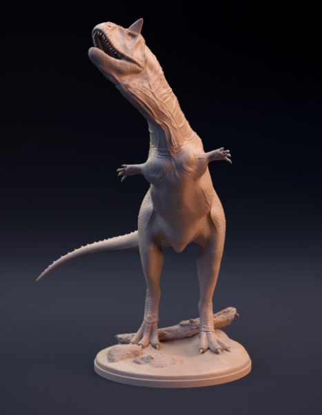 Carnotaurus dansant par Dion et Dog