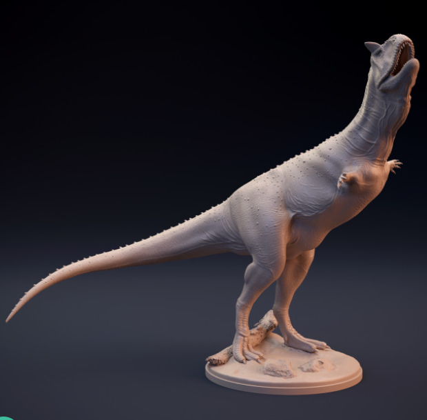 Tanzender Carnotaurus  von Dion and Dog