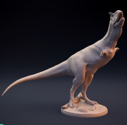 Carnotaurus dansant par Dion et Dog