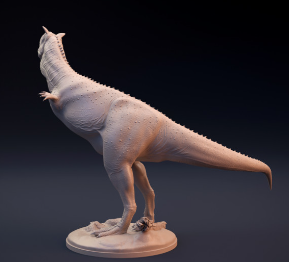 Tanzender Carnotaurus  von Dion and Dog