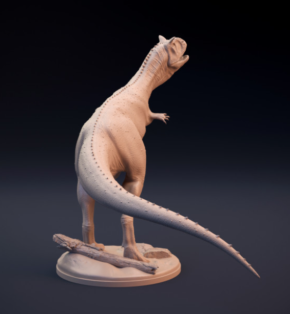 Carnotaurus dansant par Dion et Dog
