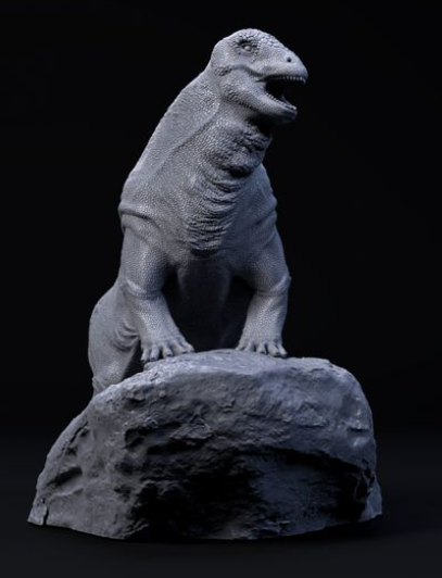 Moschops by Dion and Dog