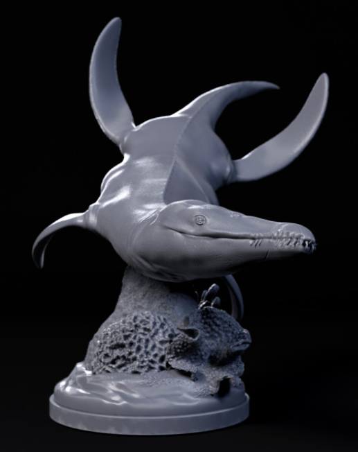 Liopleurodon par Dion et Dog