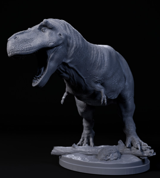 Tyrannosaurus von Dion and Dog