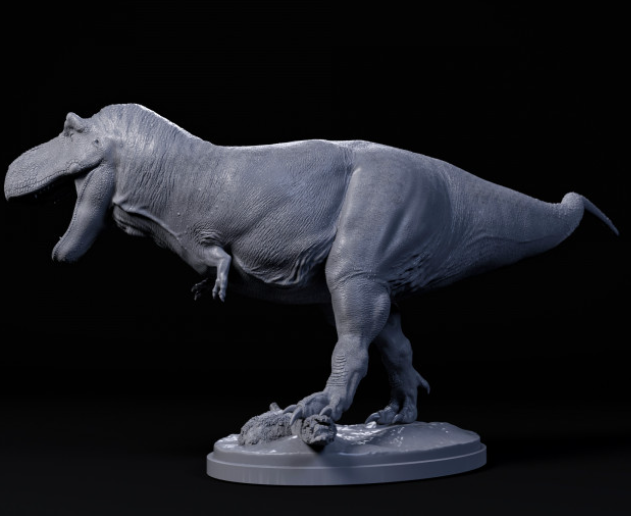 Tyrannosaurus von Dion and Dog