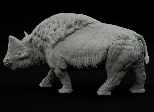 Elasmotherium par Dion et Dog