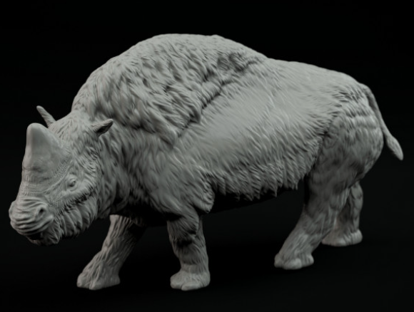 Elasmotherium par Dion et Dog