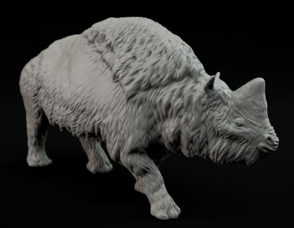 Elasmotherium par Dion et Dog