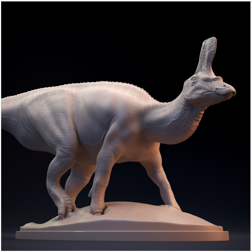Tsintaosaurus von Dion and Dog