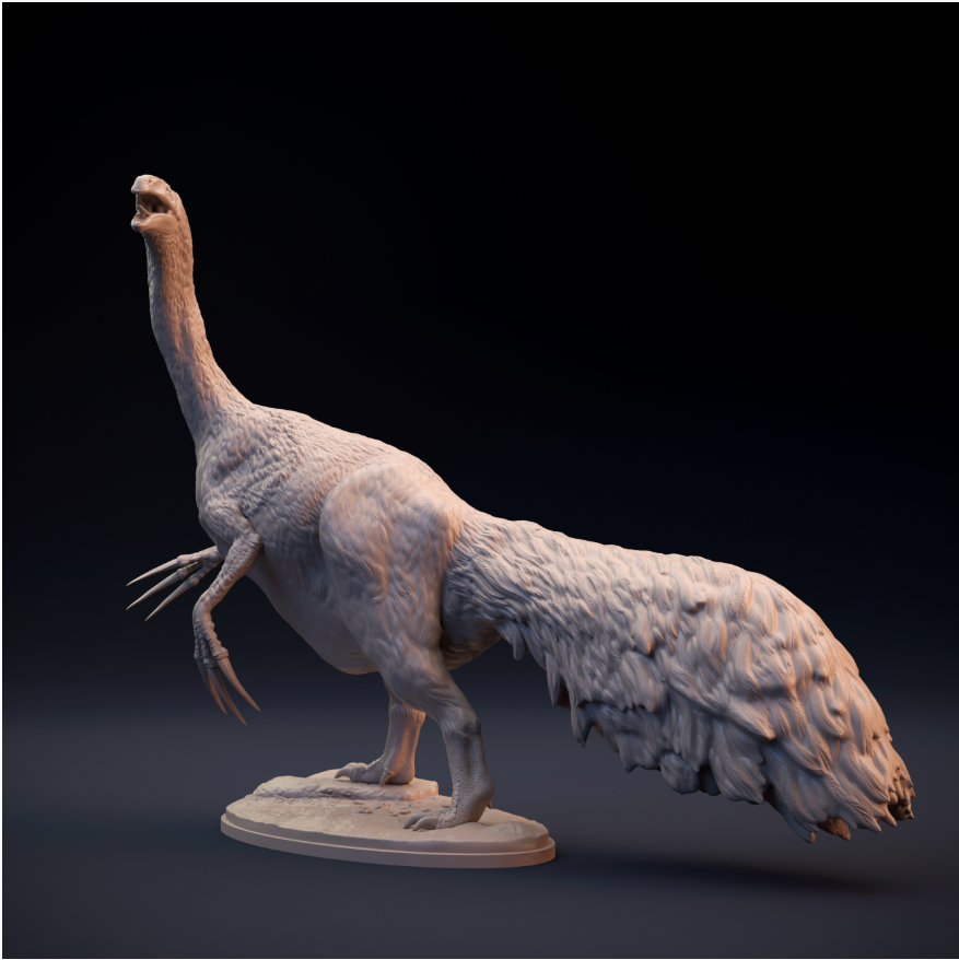 Therizinosaurus par Dion et Dog