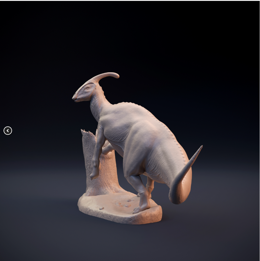 Parasaurolophus von Dion and Dog