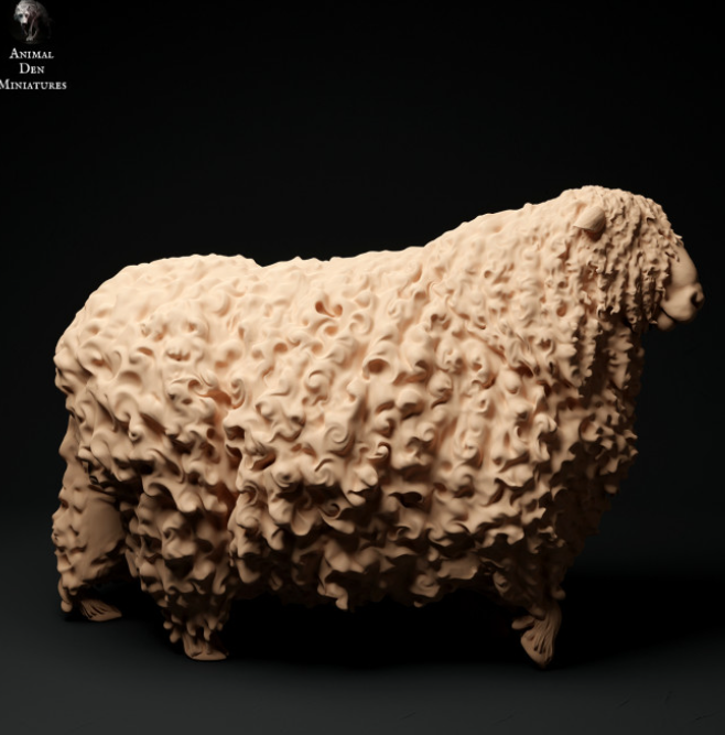 Devon et Cornwell Longwool Buck n°1 de Animal den miniatures