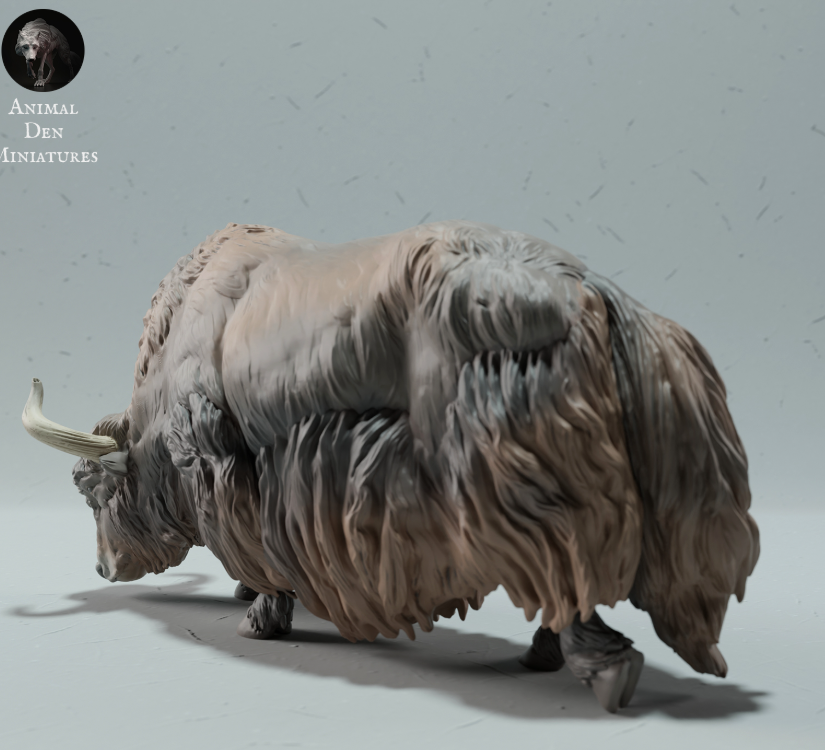 Hymalayanisches Wild-Yak von Animal den miniatures