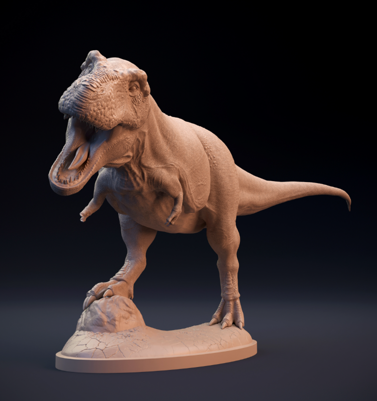 Tyrannosaurus Rex von Dion and Dog