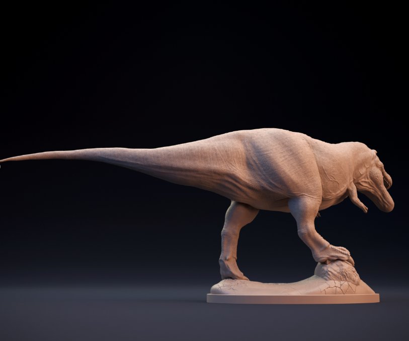 Tyrannosaurus Rex de Dion et Chien