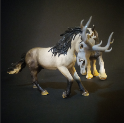 Masques de crâne pour chevaux miniatures / Disponibles exclusivement chez nous