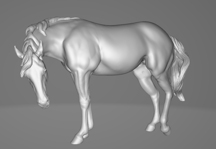Jument gestante « Dia » par PrintedPonies