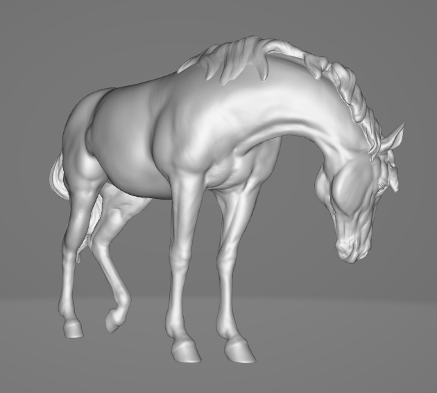 Jument gestante « Dia » par PrintedPonies