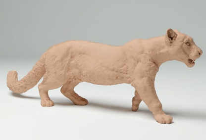 Leopard from Animal den miniatures as 3D print