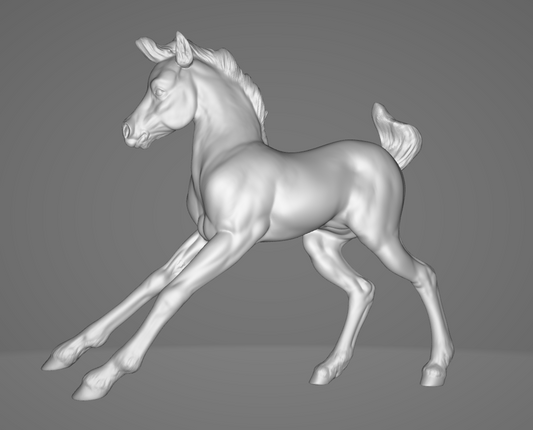 Poulain Chayenne de PrintedPonies en impression 3D