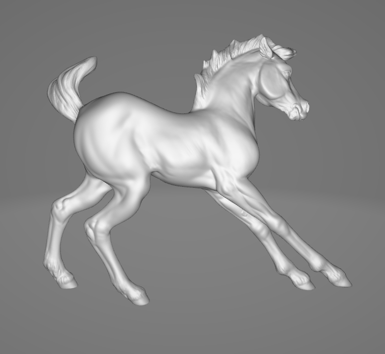 Poulain Chayenne de PrintedPonies en impression 3D