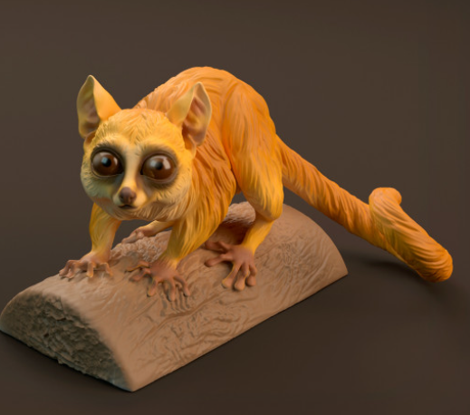Lémurien souris d'Animal den miniatures