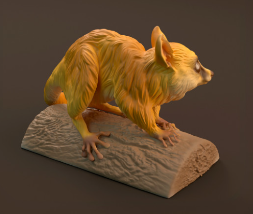 Lémurien souris d'Animal den miniatures