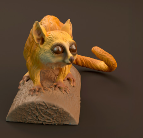 Lémurien souris d'Animal den miniatures