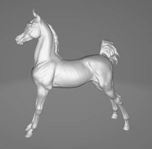 Poulain arabe par BreathTime en impression 3D