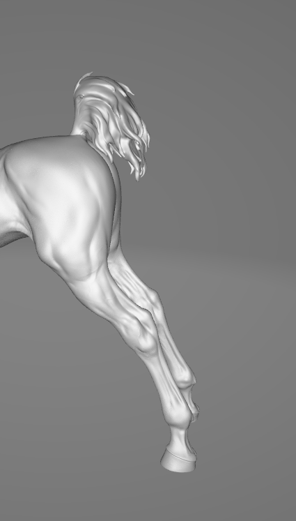 Poulain arabe par BreathTime en impression 3D