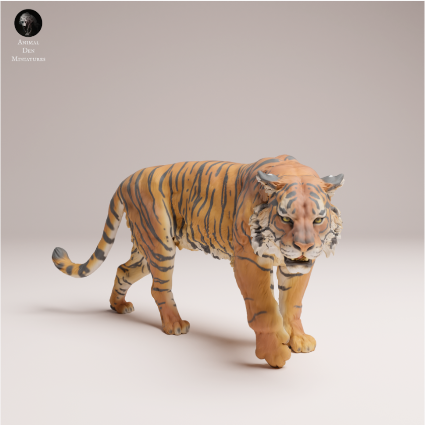 Tigre de Sumatra d'Animal den miniatures