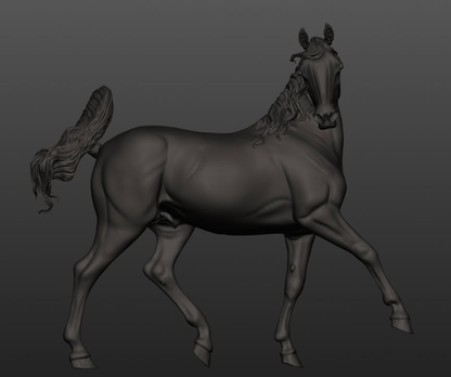 Arabian stallion "Waskan" by Mirek_art_models / Only available from us!