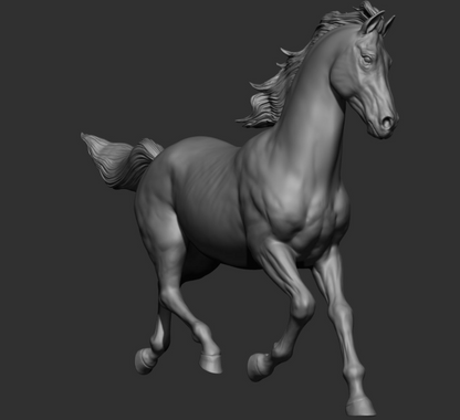 Étalon au trot "Mylo" de DaniArtist en impression 3D