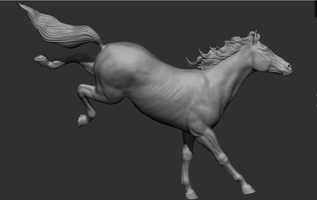 Exiting mare “Tira” by DaniArtist as 3D print