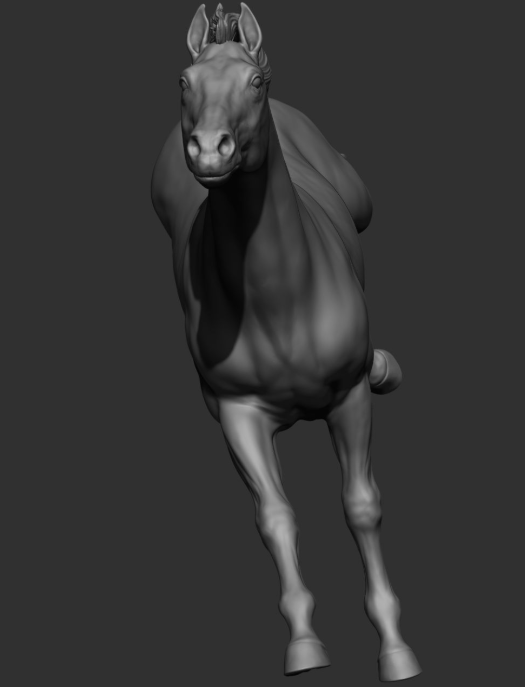 Exiting mare “Tira” by DaniArtist as 3D print