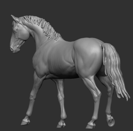Running Horse Version 1 de Kristina Katunina en impression 3D