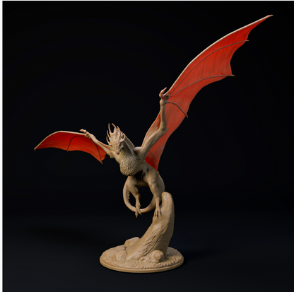 Abhebender Drache von Dino and Dog als 3D Druck