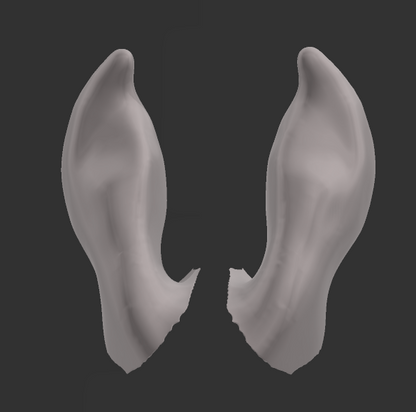 2x Oreilles de cheval espagnoles par Mirek_art_models