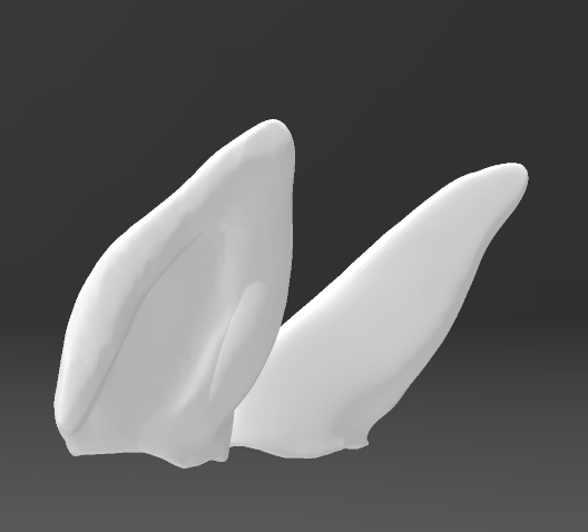 2x hiding back horse ears for custers from Mirek_art_models / Exclusive for us