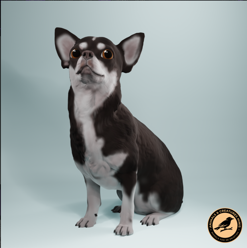 Border Collie No.2 from Animal the miniatures